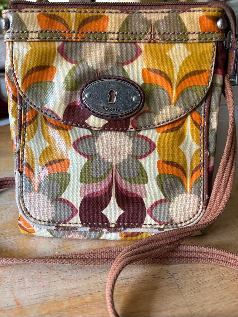 Fossil Key Purse Crossbody Bag